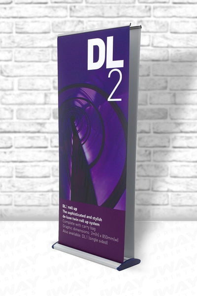 Double Sided Deluxe Retractable Banner